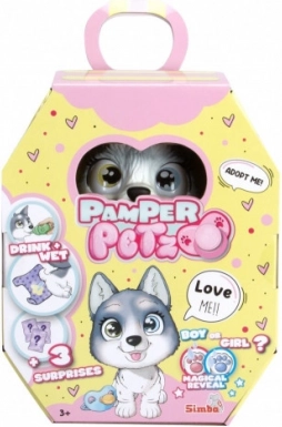 Φιγούρα Pamper Petz Husky – διαδραστικό κουταβάκι που πίνει και κατουράει