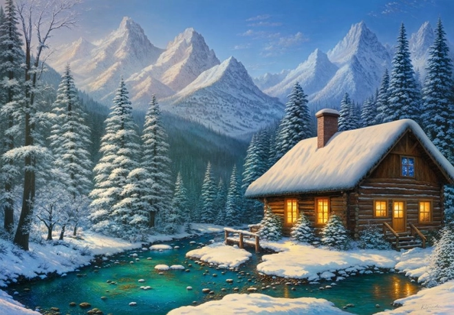 Puzzle Cherry Pazzi «Χειμερινός ψίθυρος» 500 κομμάτια
