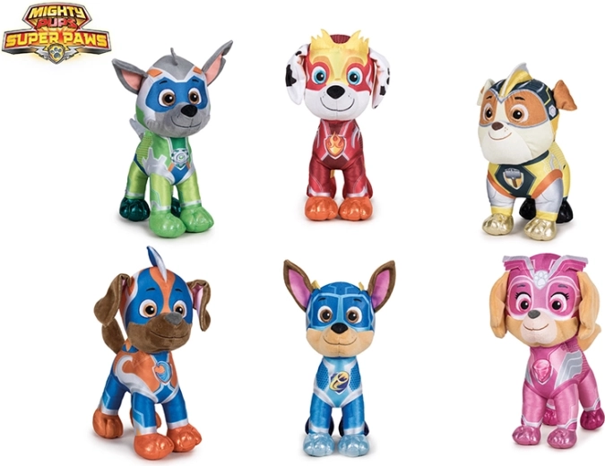 Λούτρινο PAW PATROL Super Mighty Pups 19 cm