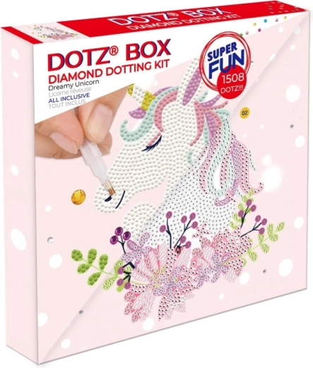 Diamond Dotz μονόκερος Dreamy – σετ ζωγραφικής με διαμάντια