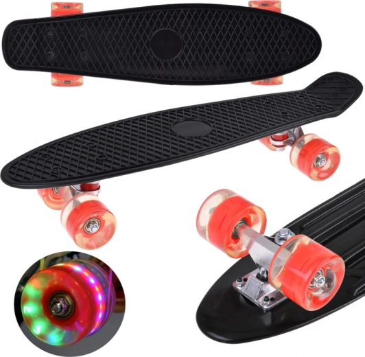 Fiszka LED skateboard με φωτιζόμενες ρόδες για skatepark