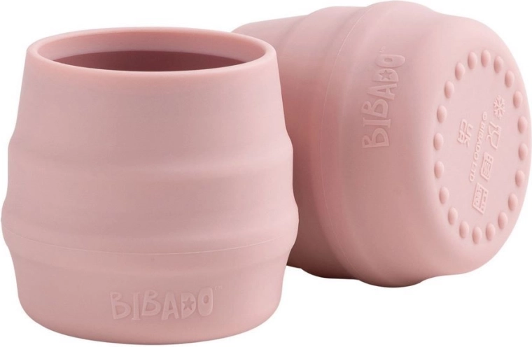 Εκπαιδευτικό ποτηράκι Bibado Sippit blush - 2 τεμ.