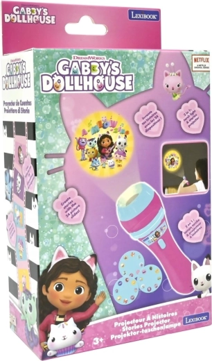 Φακός Lexibook με προβολέα ιστοριών Gabby's Dollhouse