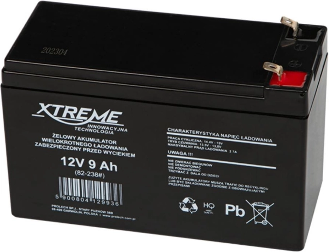 Μπαταρία Gel 12V 9Ah XTREME