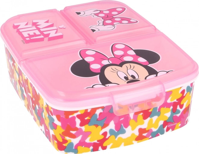 Παιδικό πολυκουτί για κολατσιό MINNIE Mouse με χωρίσματα