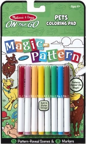 Μαγική ζωγραφική με νερό κατοικίδια ζώα Melissa & Doug