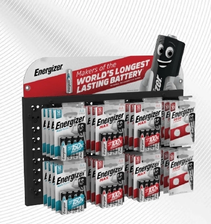 Energizer οριζόντια βάση 4×2 με μαγνητική στερέωση χωρίς πλευρικά πάνελ