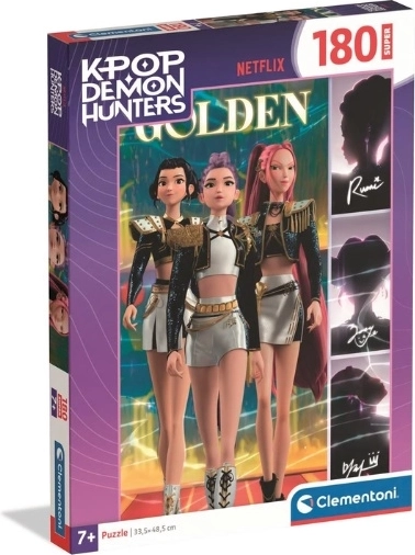 Παζλ Clementoni Super K‑Pop Demon Hunters 180 κομμάτια