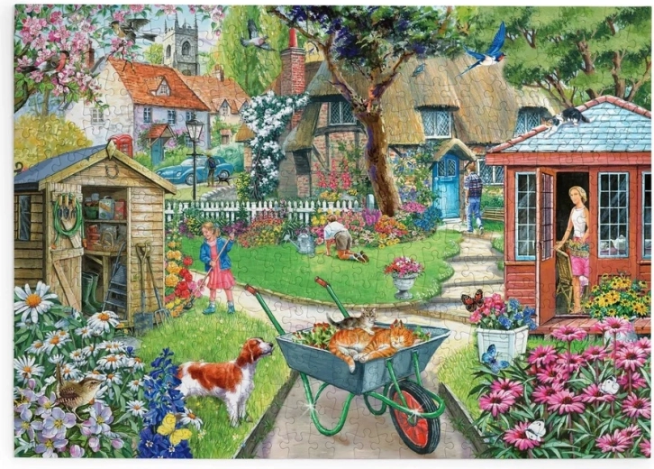 House of Puzzles Ανθισμένος κήπος – παζλ 500 μεγάλων κομματιών