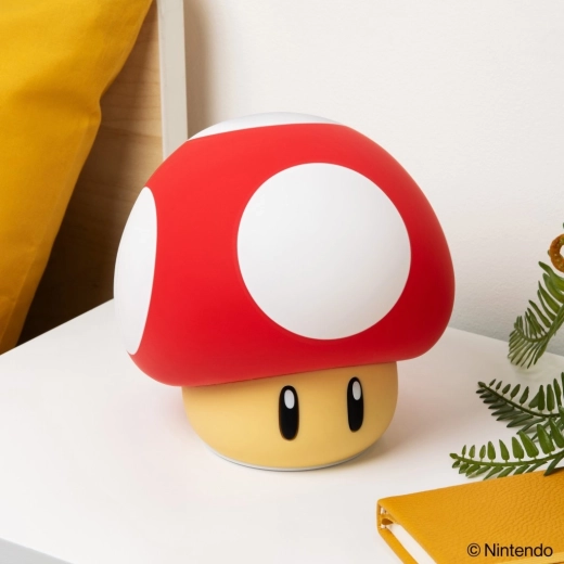 Super Mario SquishyGlo φωτιστικό μανιτάρι