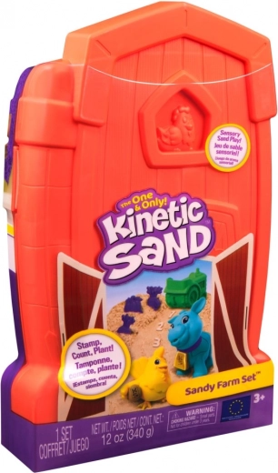 Kinetic Sand Αμμώδης Φάρμα – πρώτο σετ παιχνιδιού φάρμας