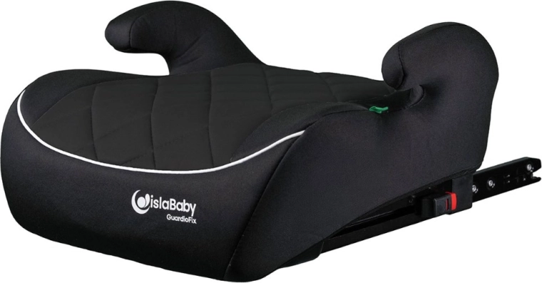IslaBaby GuardioFix παιδικό κάθισμα-ανυψωτικό αυτοκινήτου με ISOFIX 125–150 cm μαύρο