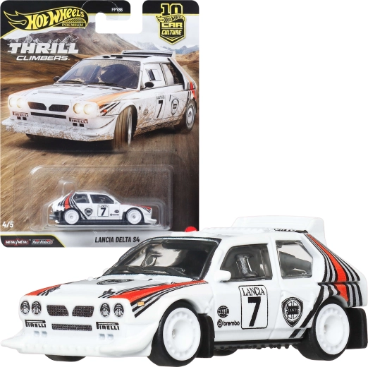 Mattel Hot Wheels Car Culture Lancia Delta S4 μεταλλικό μοντέλο αυτοκινήτου - 1 τεμάχιο