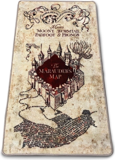 Πατάκι Harry Potter Ο Χάρτης του Μαραουντερ 76 × 133 cm