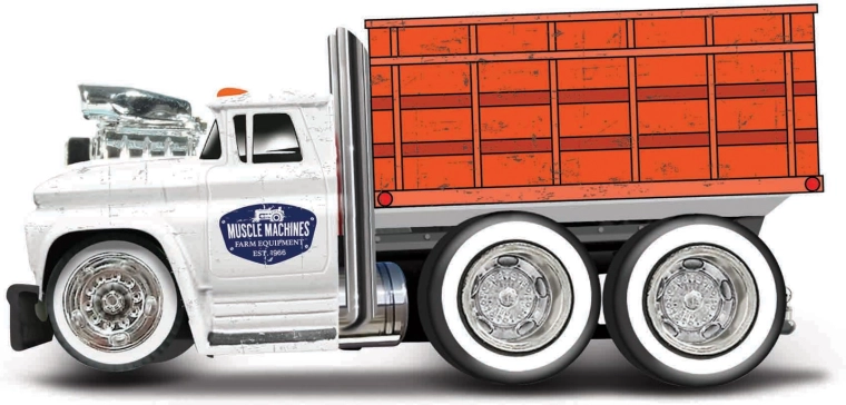 Maisto Work Rigs Chevrolet C60 φορτηγό σιτηρών 1966 1:64