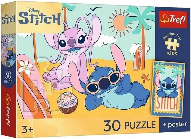 Παζλ Premium Plus Kids Το χαμόγελο του Stitch 30 κομμάτια