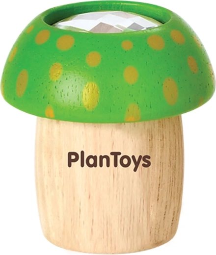 PlanToys καλειδοσκόπιο μανιταράκι πράσινο