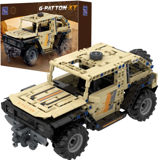 Κατασκευαστικό σετ PANTASY G-Patton XT όχημα εκτός δρόμου 1:18, 694 κομμάτια