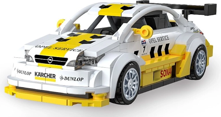 Σετ κατασκευής CaDA Opel Astra V8 Coupé 1:24 λευκό