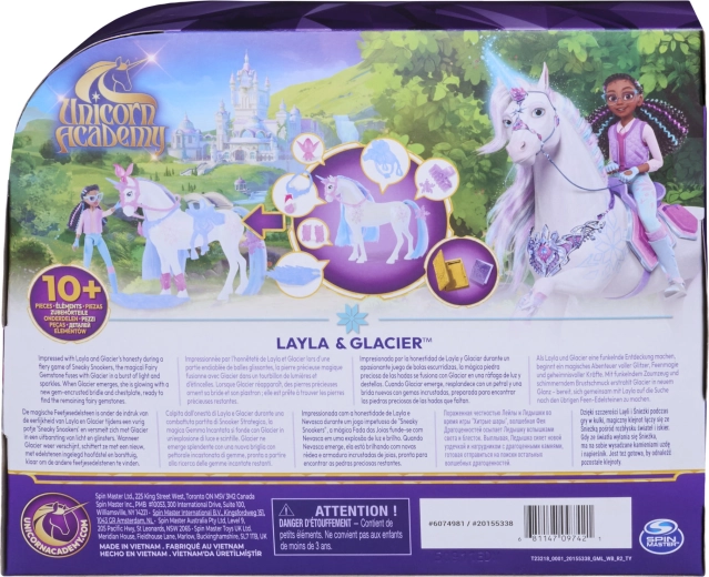 Layla και Glacier από το Unicorn Academy