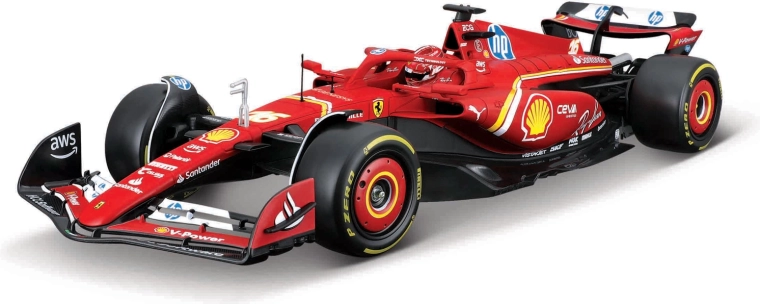 Σετ συναρμολόγησης μοντέλου Ferrari SF-24 Charles Leclerc 1:24 από Bburago