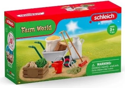 Schleich Farm World αξεσουάρ φροντίδας για τον στάβλο