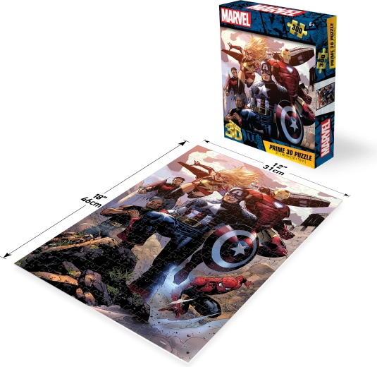3D παζλ MARVEL Avengers 300 κομμάτια