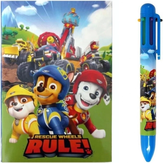 Σετ σημειωματάριο και στυλό Paw Patrol