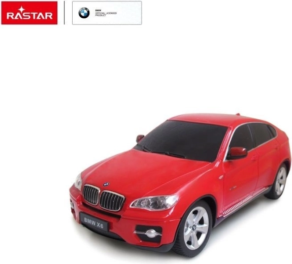 Rastar BMW X6 τηλεκατευθυνόμενο RC αυτοκίνητο 1:24 κόκκινο