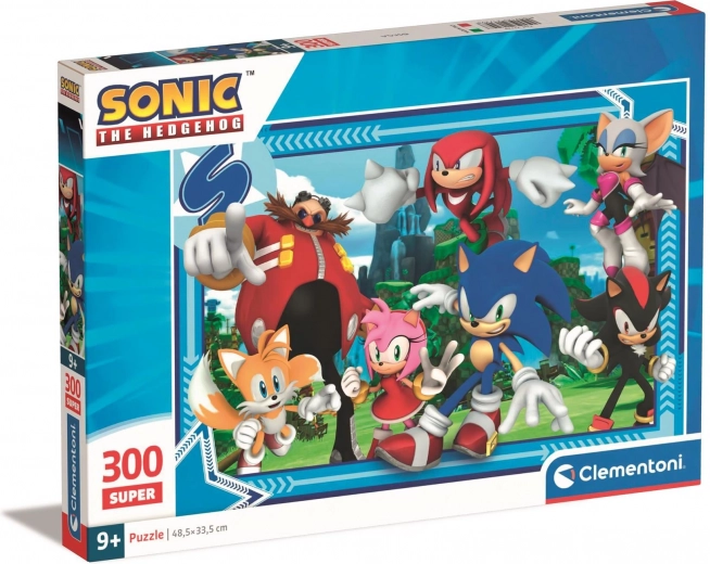 Παζλ 300 τεμαχίων Super Sonic CLEMENTONI