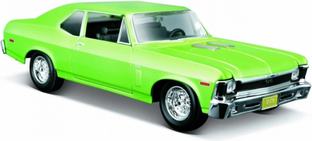 Μεταλλικό μοντέλο CHEVROLET NOVA SS 1970 πράσινο 1:24