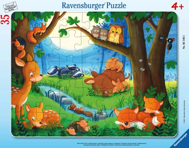 Παζλ Ravensburger ζωάκια πριν τον ύπνο