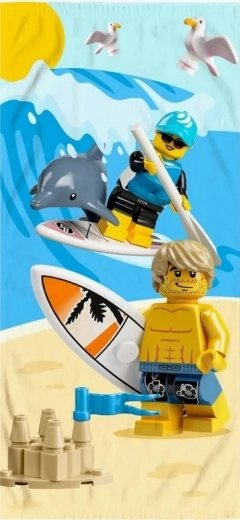 Πετσέτα θαλάσσης Lego 150 × 70 cm
