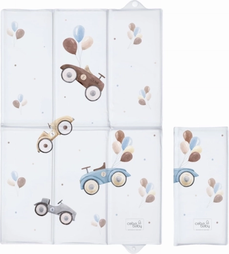 Ceba baby ταξιδιωτικό στρωματάκι αλλαγής πάνας Retro cars 40 × 60 cm