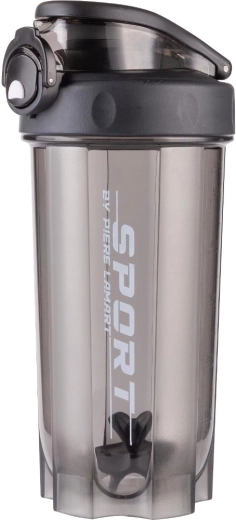 Αθλητικό σέικερ-μπουκάλι Lamart Shake 600 ml μαύρο