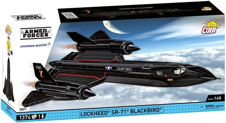 Cobi Armed Forces Lockheed SR-71 Blackbird κατασκευαστικό σετ 1:48