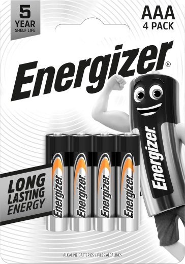 Αλκαλικές μπαταρίες Energizer Everyday AAA 4 τεμ.