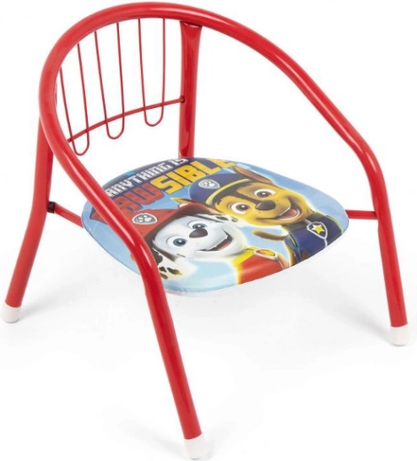 Μεταλλική παιδική καρέκλα Paw Patrol