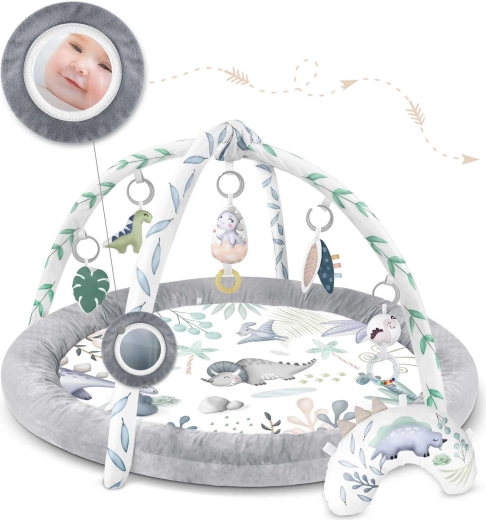 Μαξιλαράκι tummy time από απαλό minky