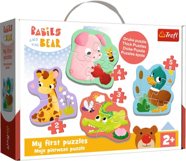 Puzzle Baby Classic – μωρουδιακά ζωάκια TREFL