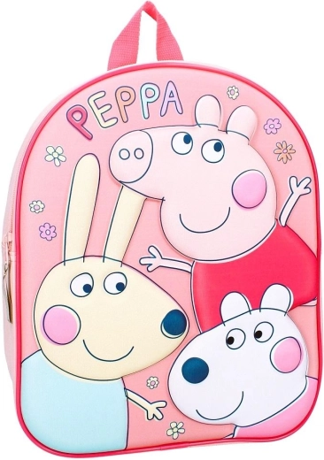 3D παιδικό σακίδιο πλάτης Peppa Pig 32 cm - 1 τεμάχιο