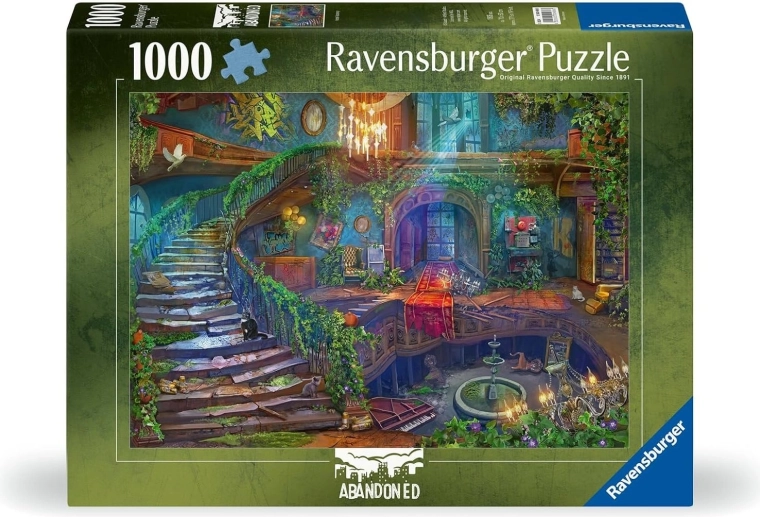 Παζλ Ravensburger Abandoned: Άδεια δωμάτια σε ξενοδοχείο 1000 κομμάτια