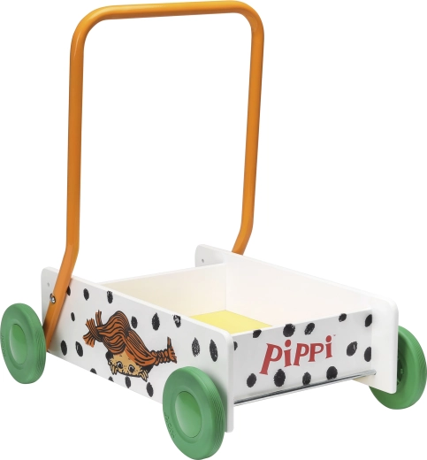 Ξύλινη παιδική περπατούρα και καροτσάκι Pippi Langstrumpf