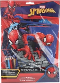 Σετ βιβλίων ζωγραφικής SPIDERMAN για παιδιά