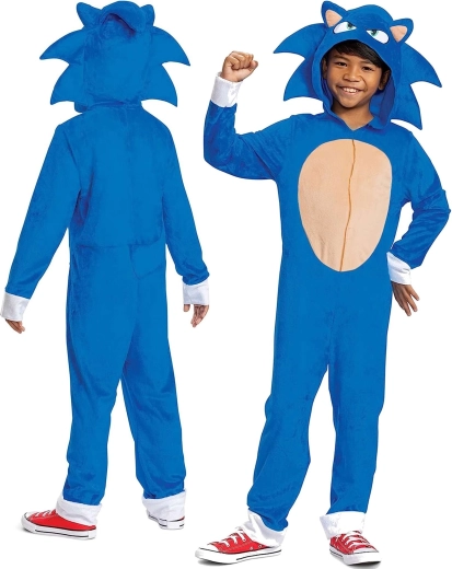 Παιδική στολή Sonic the Hedgehog, 109–126 cm, 4–6 ετών