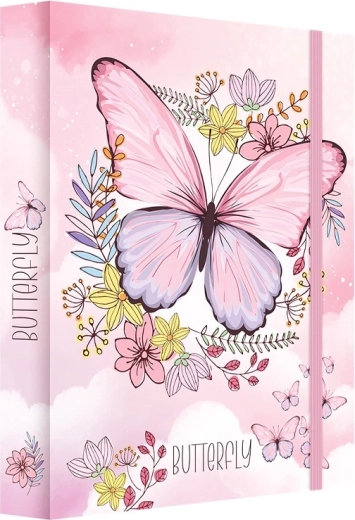 Κουτί για τετράδια A4 Jumbo Max Butterfly