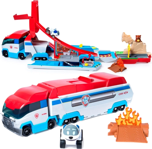 Μεταμόρφωση 2 σε 1: φορτηγό που γίνεται βάση παιχνιδιού