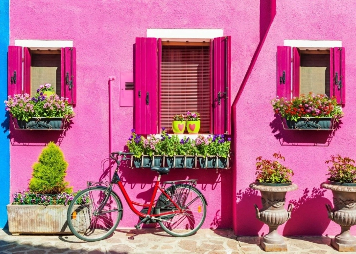Παζλ Bluebird Νησί Burano στην Ιταλία 500 κομμάτια