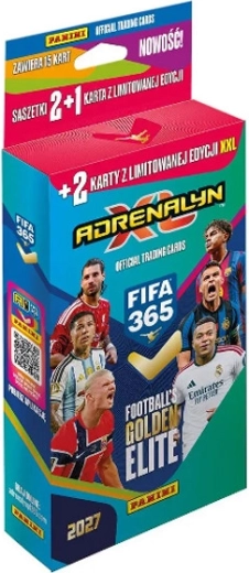 Συλλεκτικές κάρτες Panini FIFA 365 Adrenalyn XL 2027 XXL blister