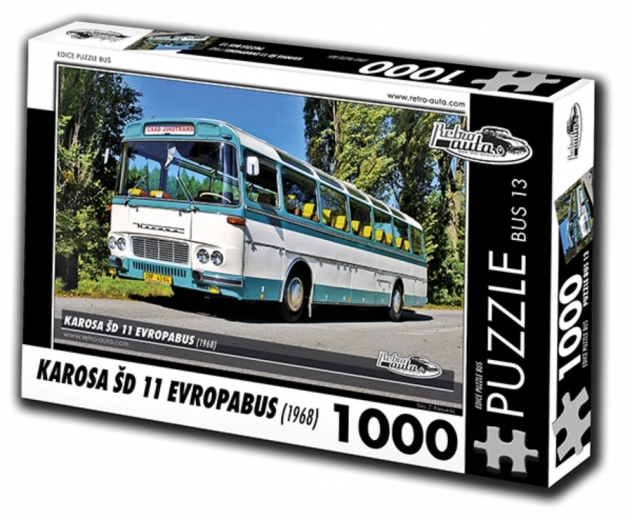 Παζλ Retro-Αυτοκίνητα Λεωφορείο Karosa ŠD 11 Evropabus 1000 κομμάτια